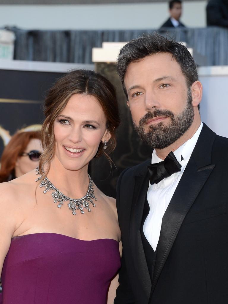 Jennifer Garner and Ben Affleck arrive at the Oscars in 2013. (Photo by Jason Merritt/Getty Images)