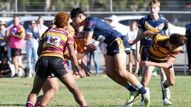 Confraternity Carnival 2024. Ryan Catholic College v St James College. Picture: Shae Beplate.