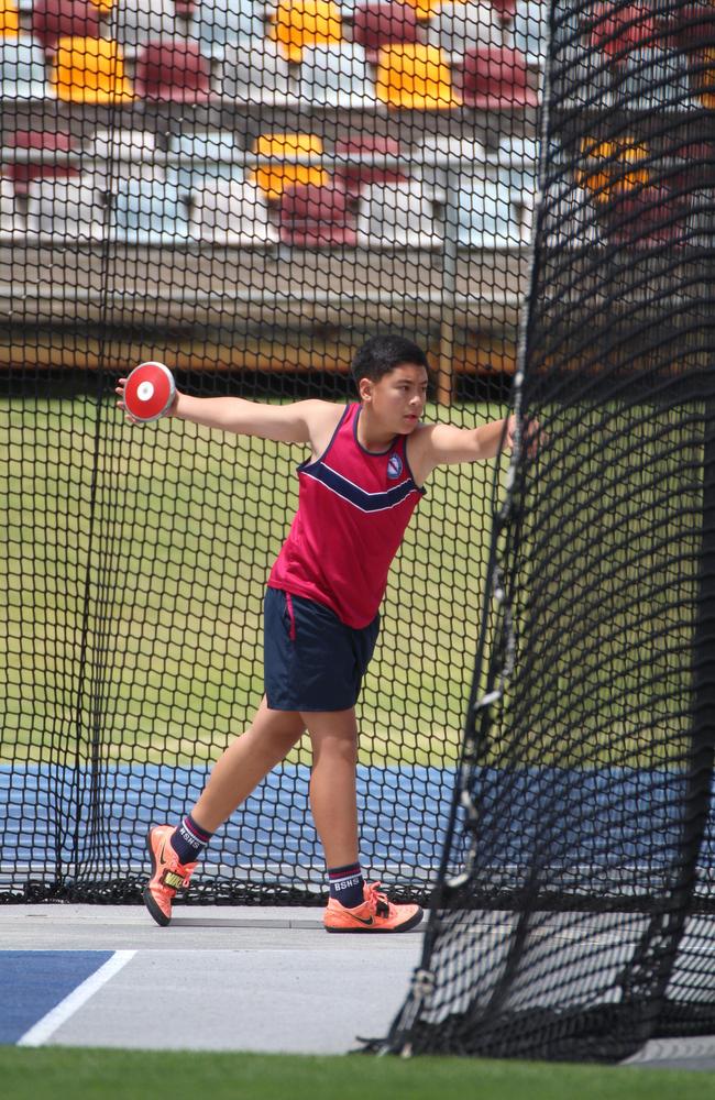 GPS Track and Field Junior Championships action.