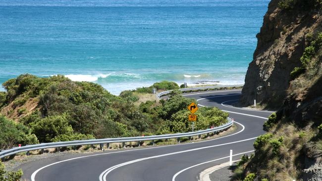 The Great Ocean Road has once again been voted the best Aussie road trip. Picture: iStock