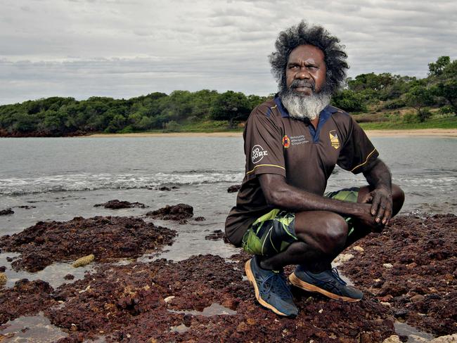 Rirratjingu clan elder Witiyana Marika is the founder of successful band Yothu Yindi. Picture: Michael Franchi