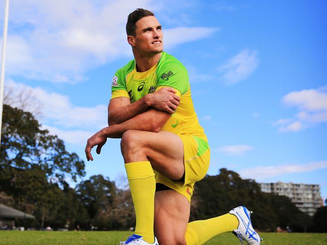 Australian sevens captain Ed Jenkins says having more competition for spots helped the team become stronger. Picture: Mark Evans