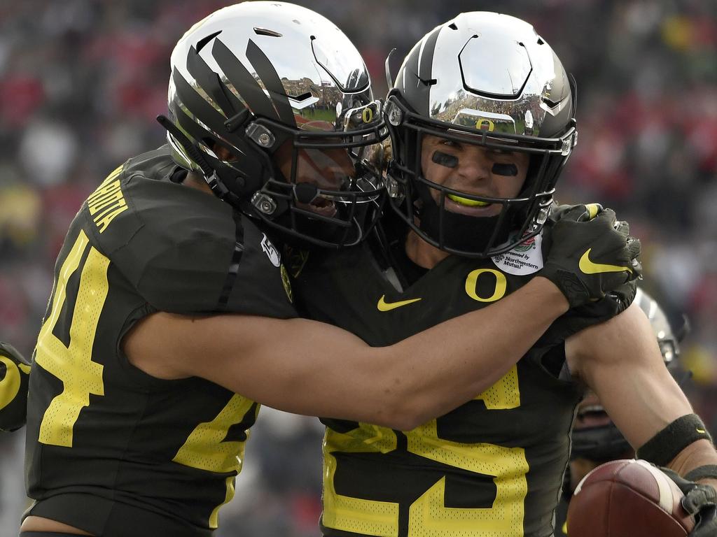 Oregon football best sale helmets 2019