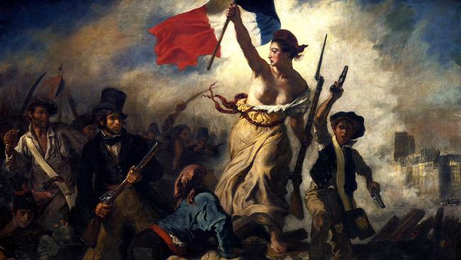 Eugène Delacroix, Liberty Guiding the People, 1830, Paris, Louvre