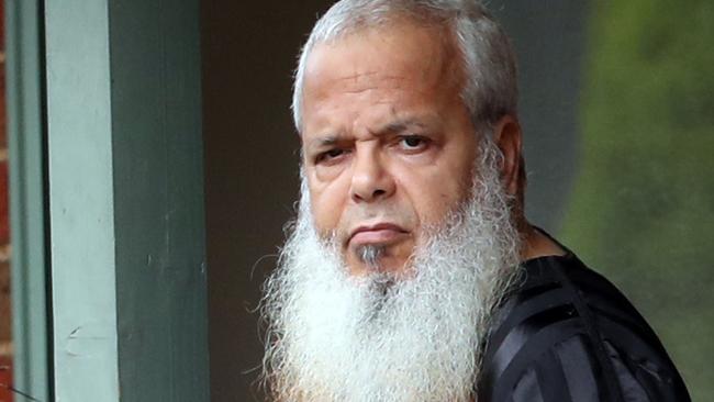 Convicted terrorist Abdul Nacer Benbrika who was recently released from prison at his home in Dallas. Thursday, December 28. 2023. Picture: David Crosling