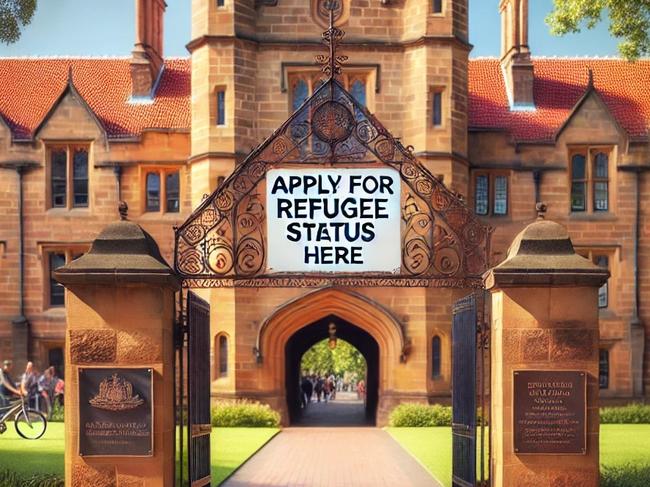 International students are expected to apply for refugee status in droves to stay in Australia. Image: ChatGPT