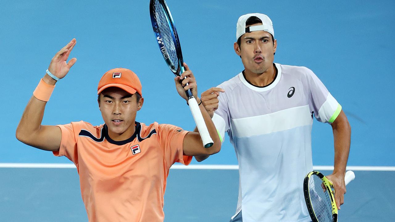 Australian Open 2023 Jason Kubler and Rinky Hijikata win mens doubles final CODE Sports
