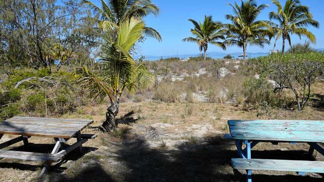 DUNE CLEARING: Controversy is raging on GKI regarding the clearing of sand dunes on Fisherman's Beach. Picture: Leighton Smith