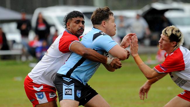 Woolgoolga Seahorses v South Grafton Rebels in first grade during round six of the 2024 Group 2 Rugby League competition at Solitary Islands Sports Ground. Picture: Leigh Jensen