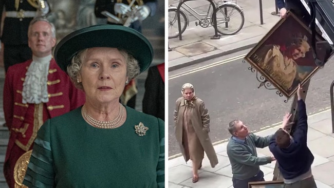 It appears The Crown will depict an emotional scene involving a flashforward to the Queen’s death.