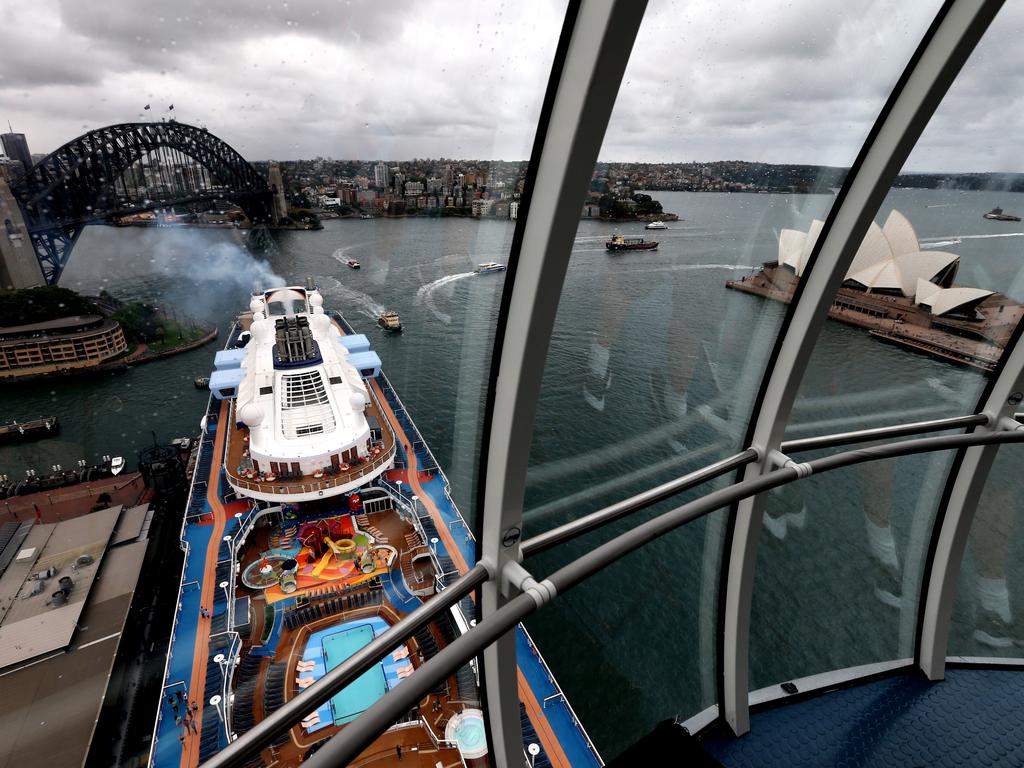 Ovation Of The Seas Arrives In Sydney | Daily Telegraph