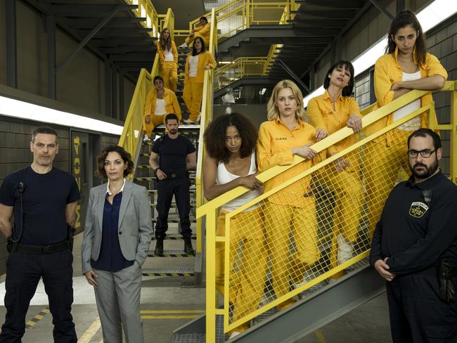 LOCKED UP - cast of