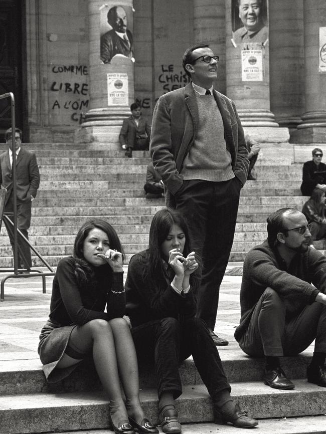 Occupation of the Sorbonne in Paris, 1968. Picture: Getty Images