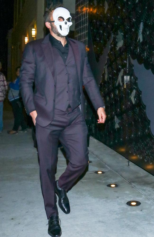 Ben Affleck outside the Halloween party. Picture: BG027/Bauer-Griffin/GC Images