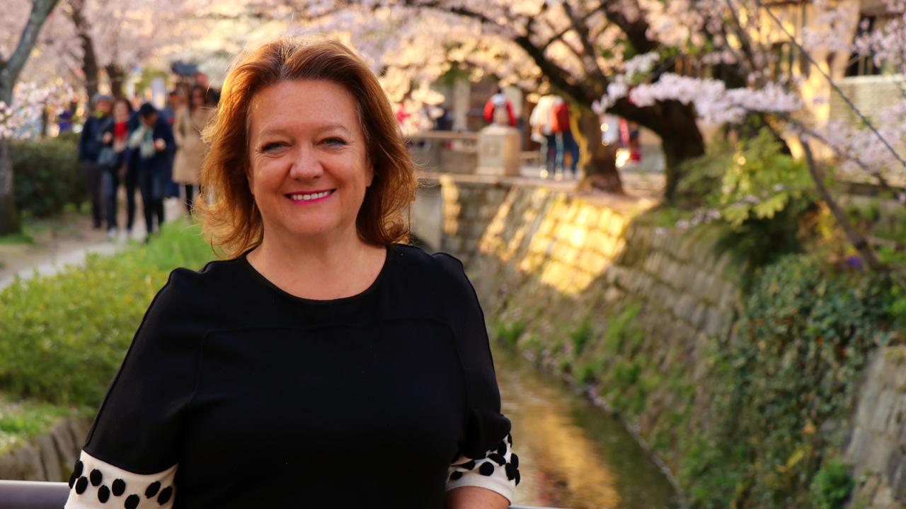 Gina Rinehart has been in the US with five chief executives from her mining, oil and gas and agriculture empire. Picture: Hancock Prospecting