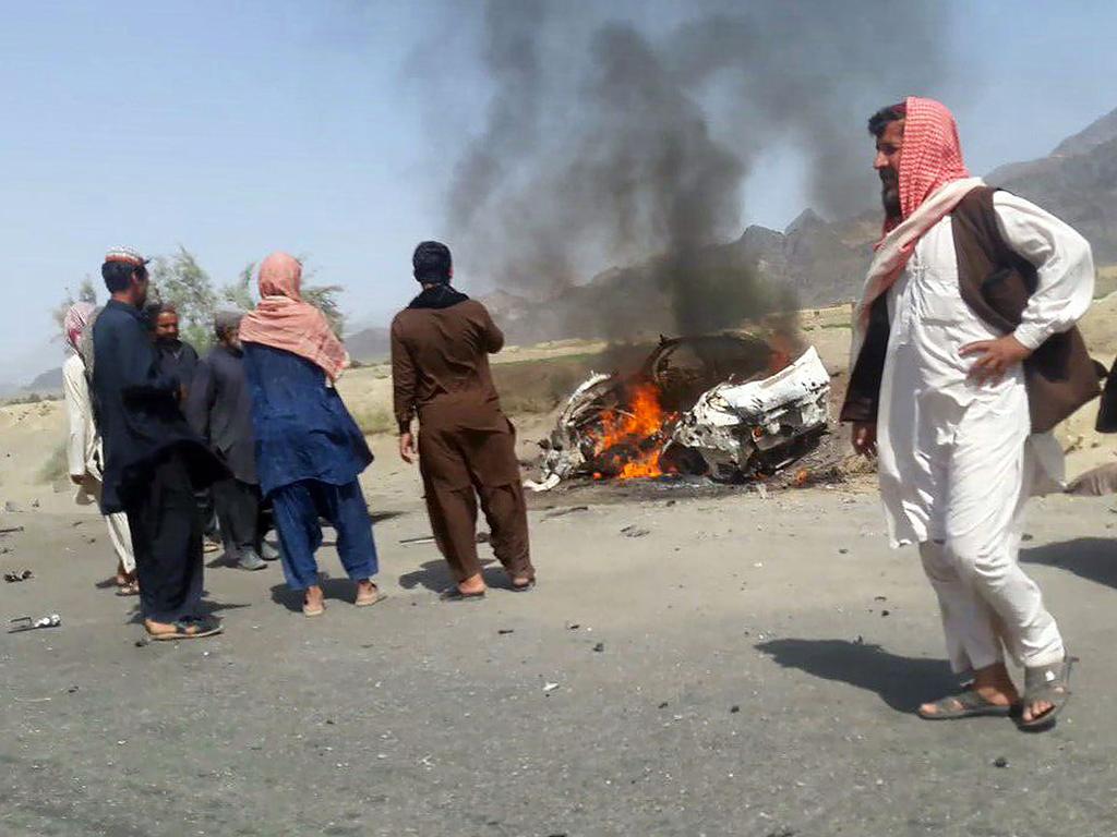 Mansour was killed in a drone strike on May 21, 2016. Picture: AFP