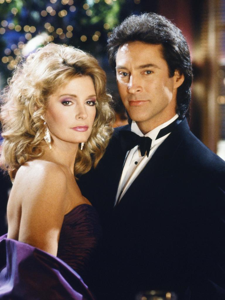 Hall played the character of Marlena Brady opposite Hogestyn’s John Black. Picture: Gary Null/NBC/NBCU Photo Bank