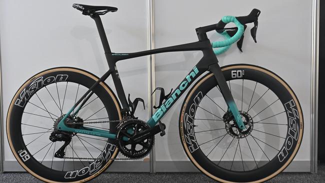 The Bianchi Specialissima RC. Picture: Keryn Stevens