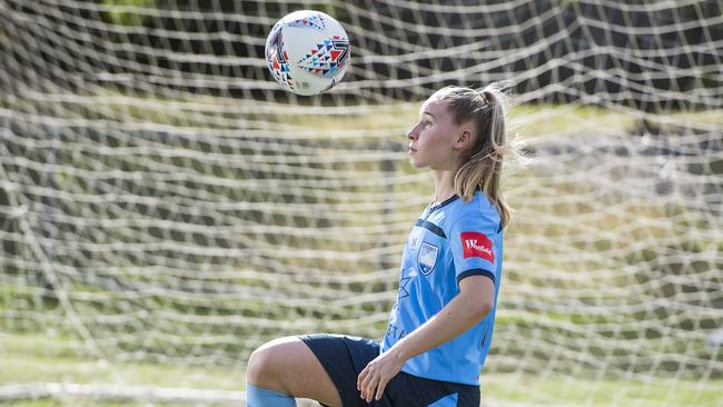 Sydney FC W-League player Taylor Ray can’t wait for the new season to begin. Pic: Troy Snook.