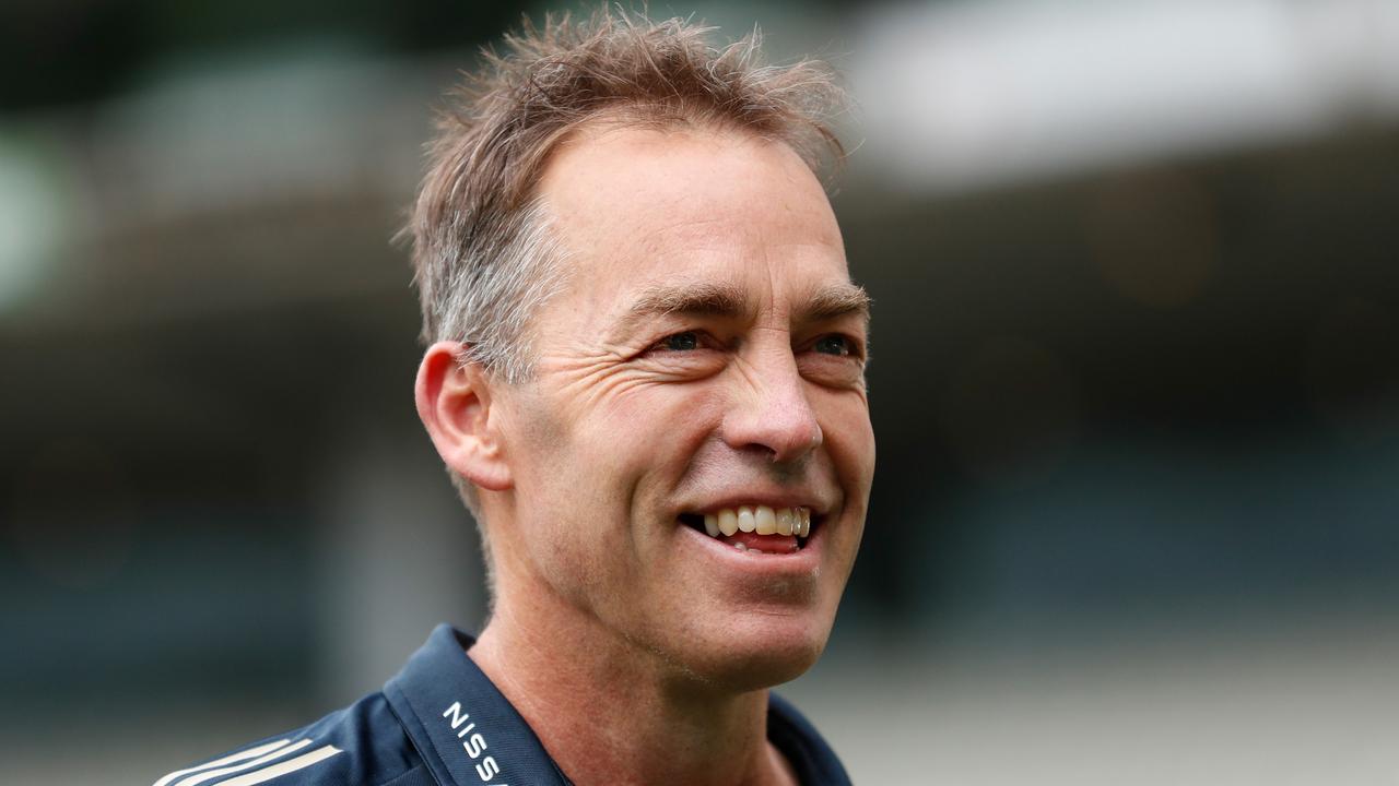 Alastair Clarkson is reportedly closing in on a return to coaching in the AFL. Picture: Michael Willson