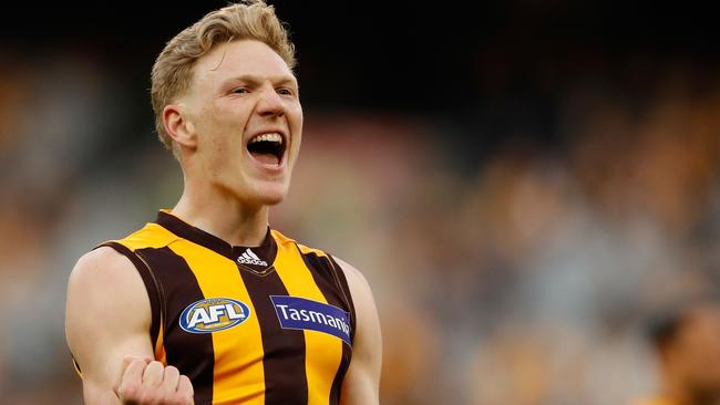 James Sicily is a different person on and off the field. Picture: Getty Images