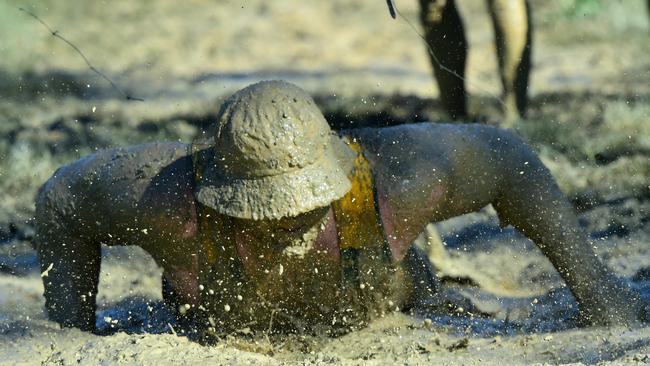 The Barra Muddy obstacle course challenge will return this year. Picture: Evan Morgan