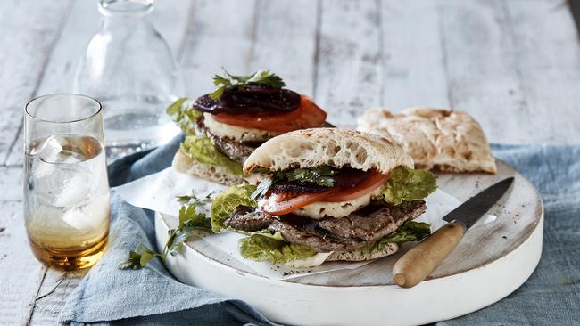 There are common mistakes people make when creating a steak sandwich. Picture: Australian Beef