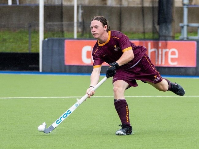 Gold Coast Hockey player Will Powell. Image: Supplied.