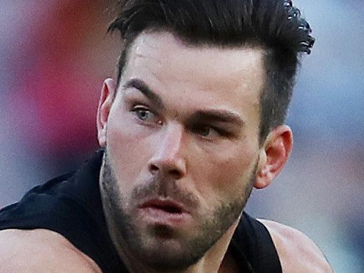 AFL Round 15. Hawthorn vs. Collingwood at the MCG.  Collingwood's Levi Greenwood 2nd qtr  . Pic: Michael Klein