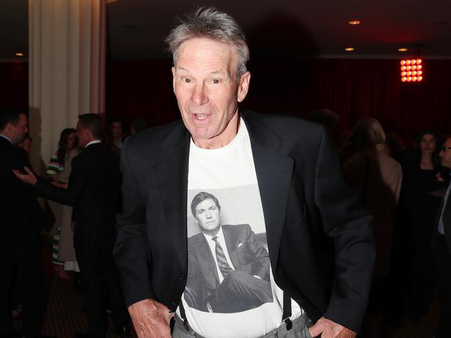 Sam Newman at the Million Dollar Lunch fundraiser. Picture Rebecca Michael