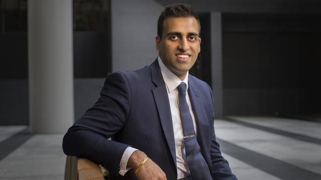 ETF Securities head of distribution Kanish Chugh said volatility in cryptocurrency markets had weakened the uptake in the company’s crypto ETFs. Picture: Michele Mossop