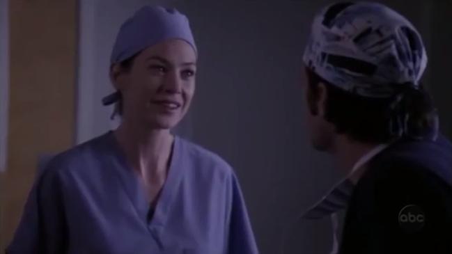 Meredith confesses her love for Derek