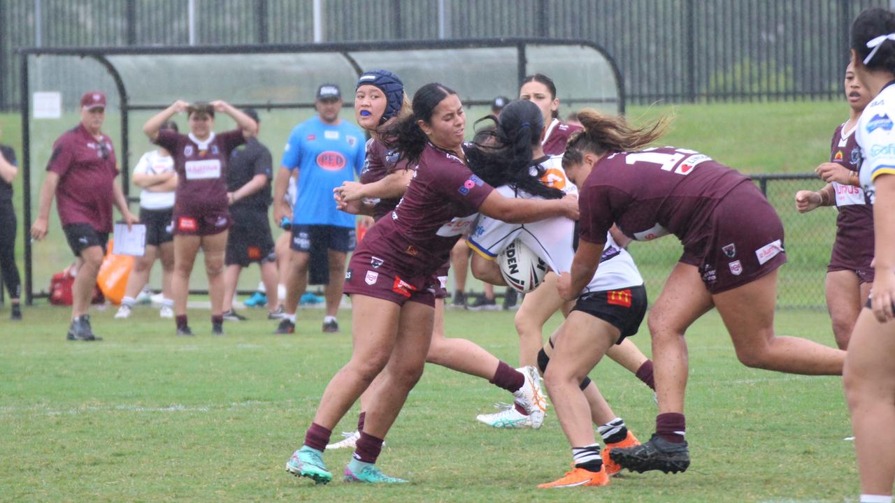 Harvey under-19s action between Burleigh and Souths Logan.