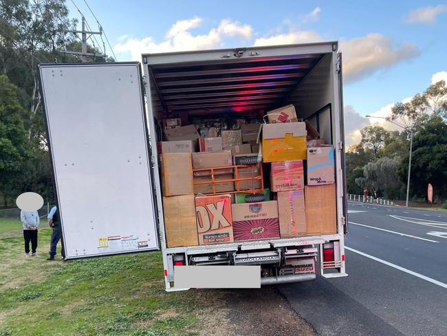 Newell Highway, Dubbo. Photo: NSW Police.