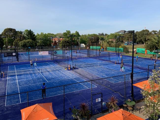 The balls will be dropped at Elsternwick Park Tennis Centre.