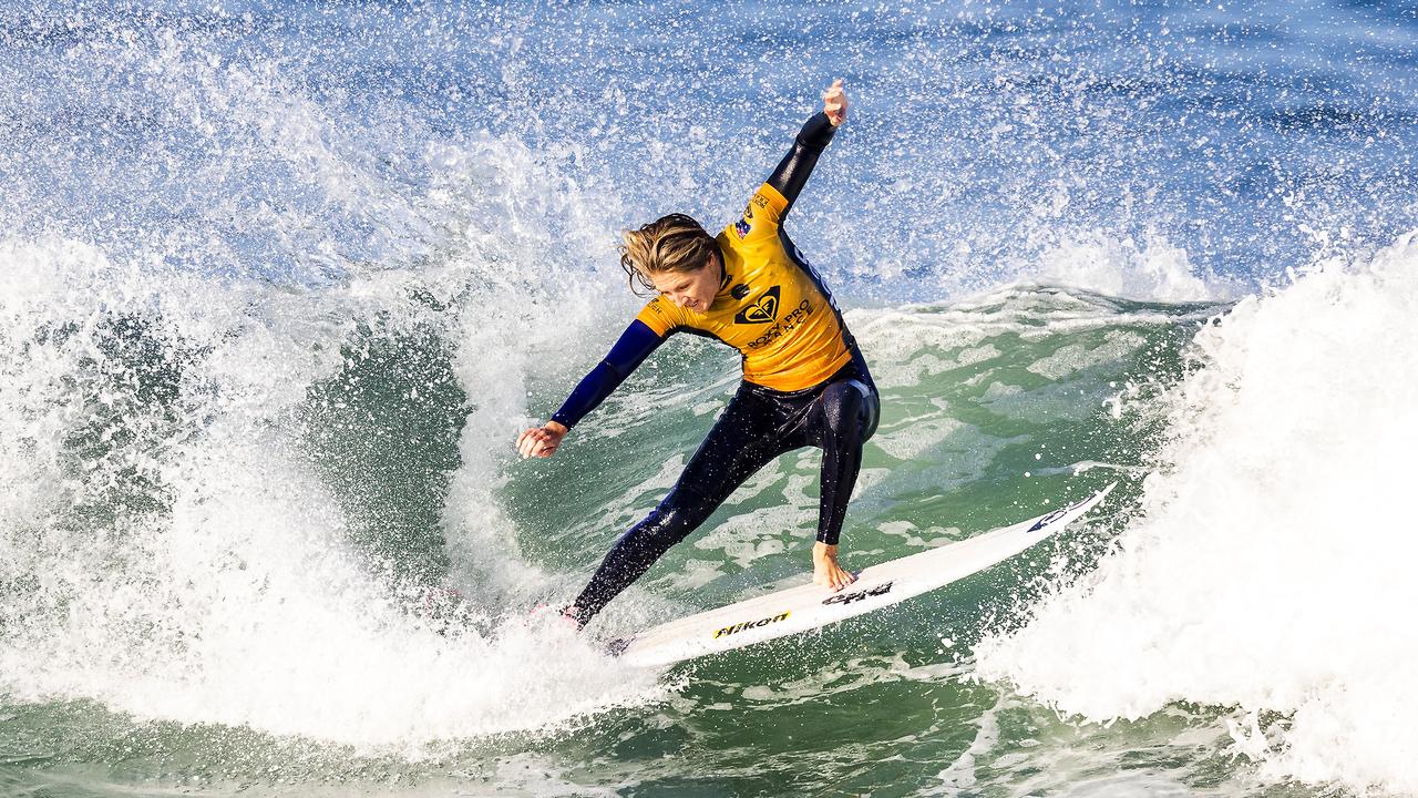 Stephanie Gilmore is out of the Roxy Pro France. Picture: AAP