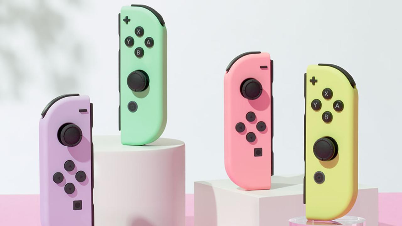 Pastel Nintendo Joy-Cons. Instagram: @nintendoaunz