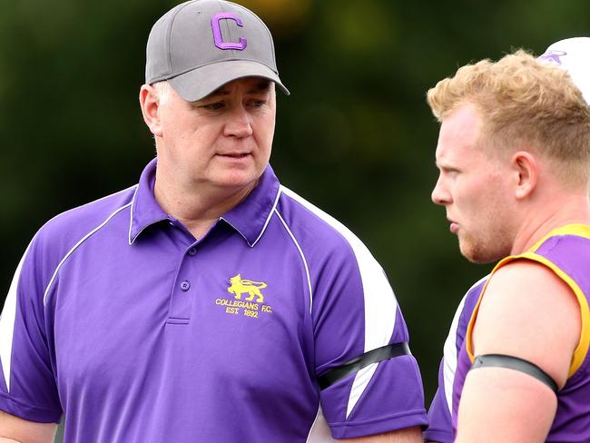 Shane Joyce’s four years at Collegians produced two grand final appearances.