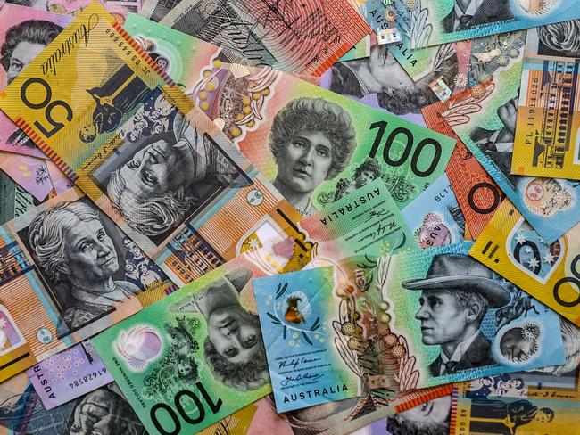 AUSTRALIA - NewsWire Photos - General view editorial generic stock photo image of Australian cash money currency. Picture: NewsWire / Nicholas Eagar