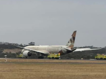 The incident happened at Melbourne Airport on Sunday night. Picture: X/Craig Minty