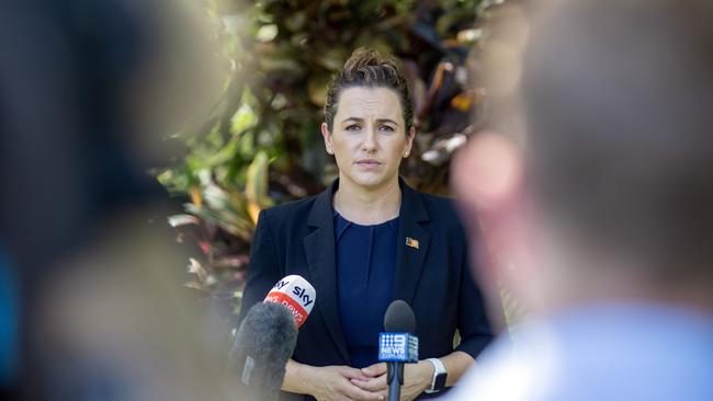 NT Opposition Leader Lia Finocchiaro is calling for stronger amendments to bail laws than what the government is proposing. Picture: Liam Mendes