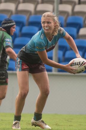 Mackay Cutters vs Townsville Blackhawks Harvey Norman U17's Saturday 22 February 2025 Picture:Michaela Harlow