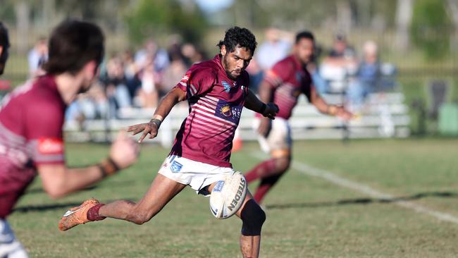 Eddie Walker-Williams was outstanding for Casino in a losing side. Picture: DC Sports Photography