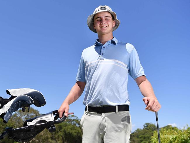 Sunshine Coast golf star Archer Belbin. Picture: Patrick Woods.