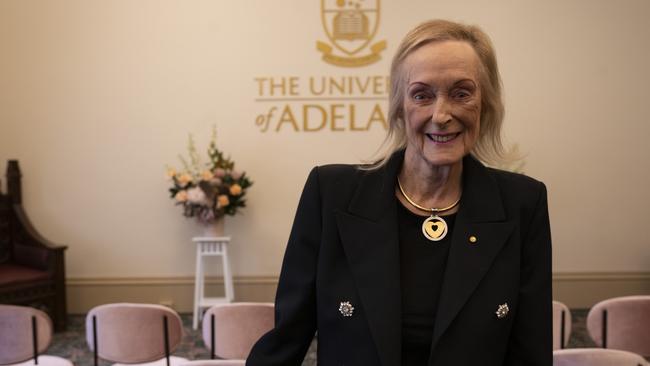 Pamela Wall has made a large donation to the University of Adelaide.