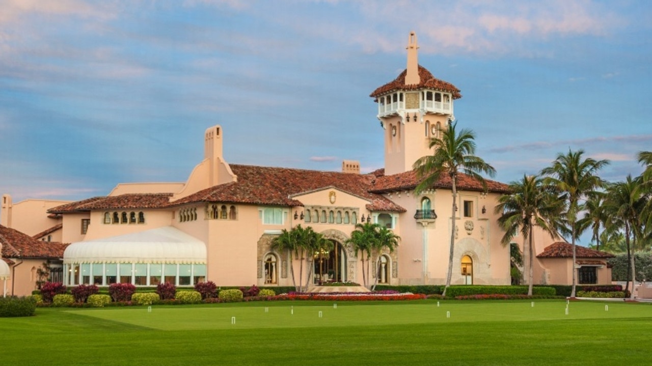 Donald Trump’s residence and a private club, Mar-a-Lago. Picture: maralagoclub.com