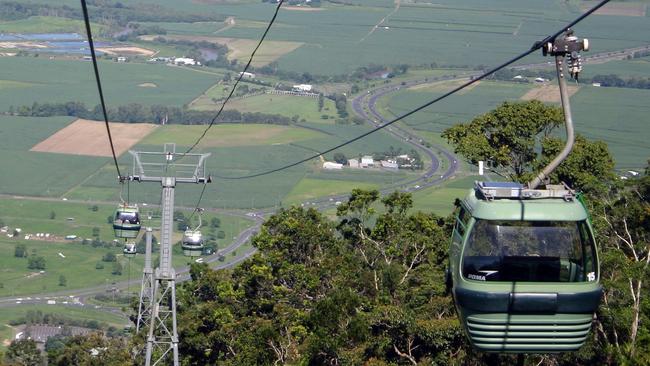 The cableway being investigated by Gold Coast City Council.