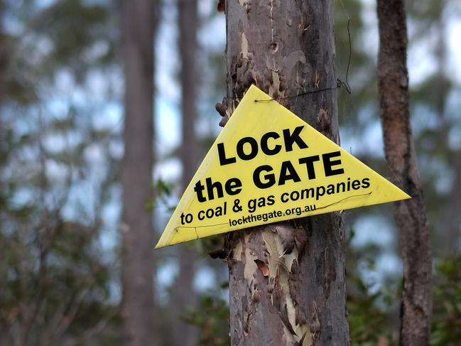 LOCK THE GATE: Signage along Avondale Rd. Photo taken 21 October 2014.Photo: Mike Knott / NewsMail