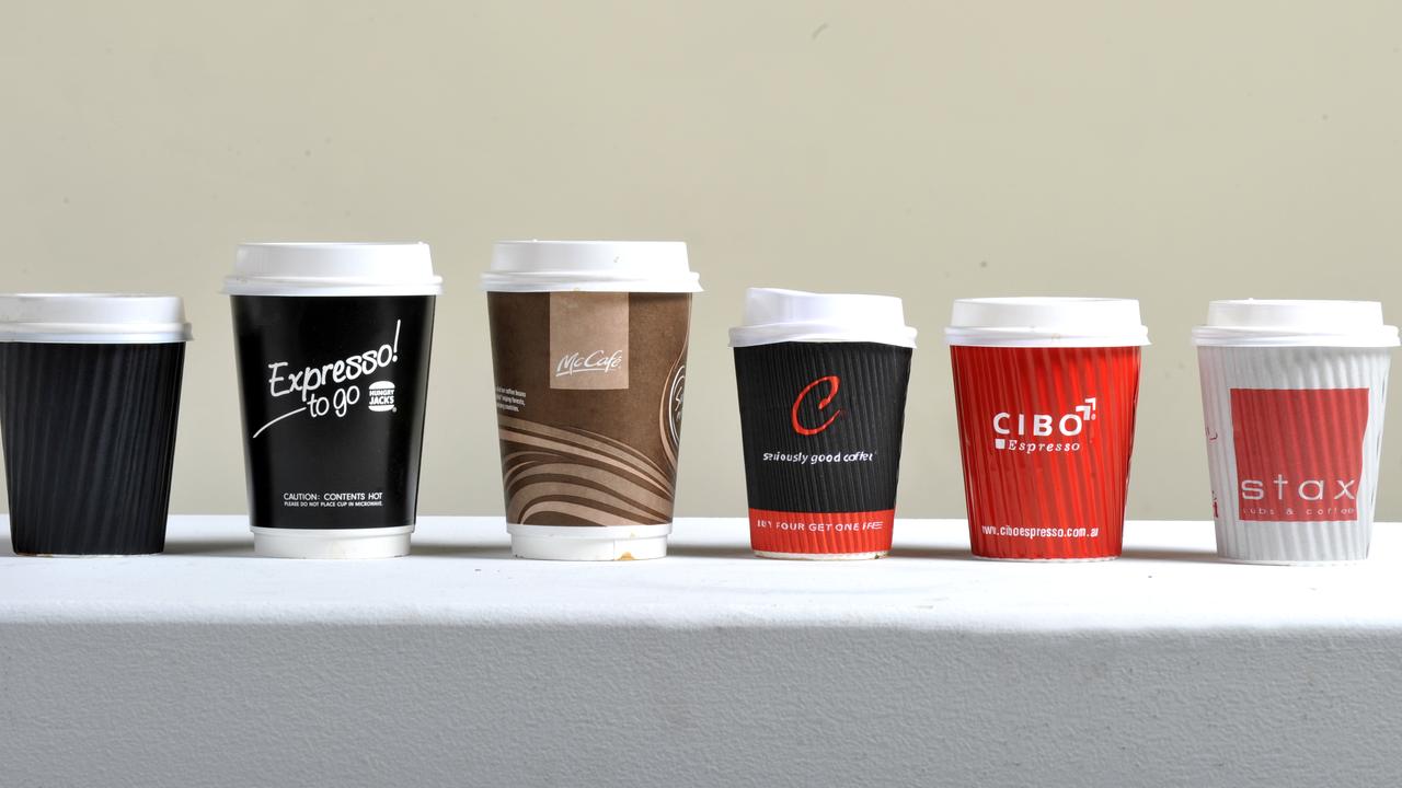 Disposable coffee cups cannot be recycled. Coffee drinkers are encouraged to use reusable cups instead.