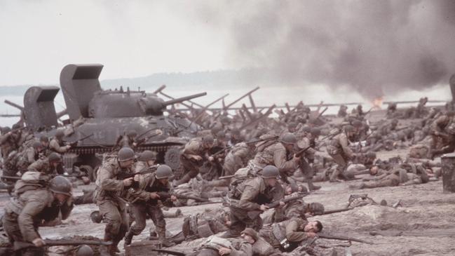 A story for all time: the D-Day landings as portrayed in Saving Private Ryan.